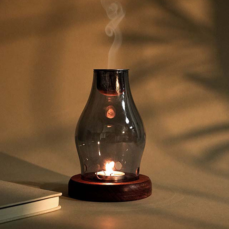 Japanese Candle Wax - Tempat Lilin Kaca Gaya Jepang Lampu
