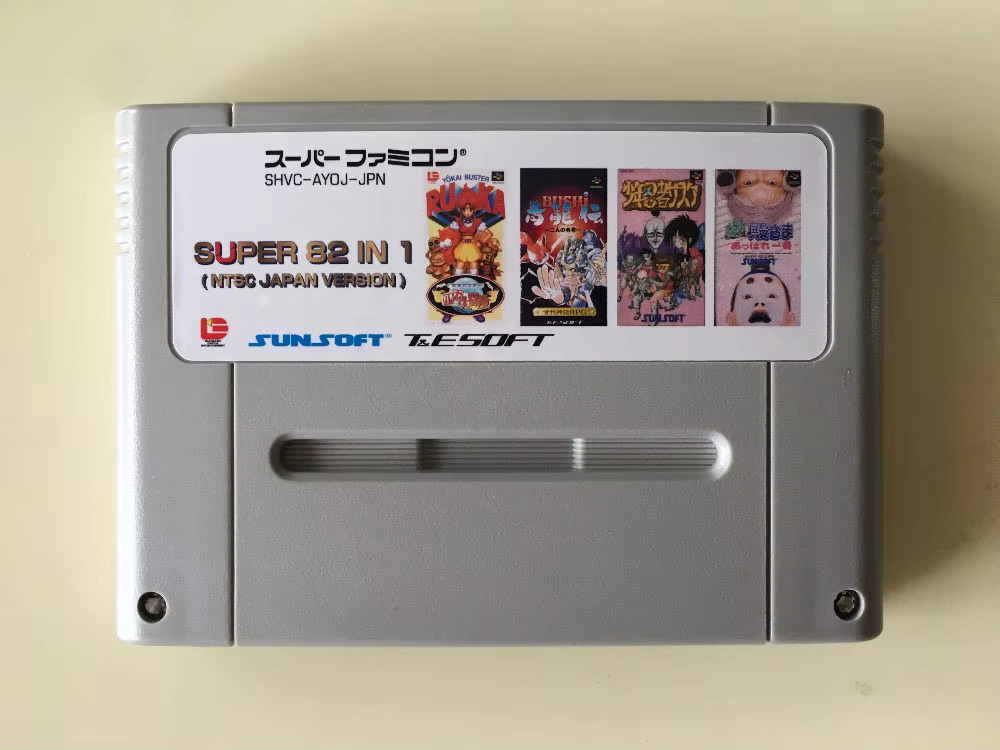 Japanese For Lifestyle - Kartu permainan 16-bit: 84 dalam 1