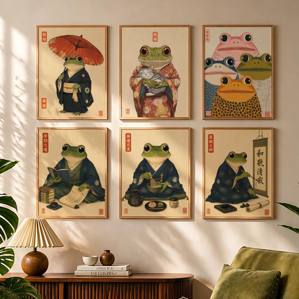 Japanese For Lifestyle - Poster Kanvas Kaligrafi Lukisan Gaya Hidup