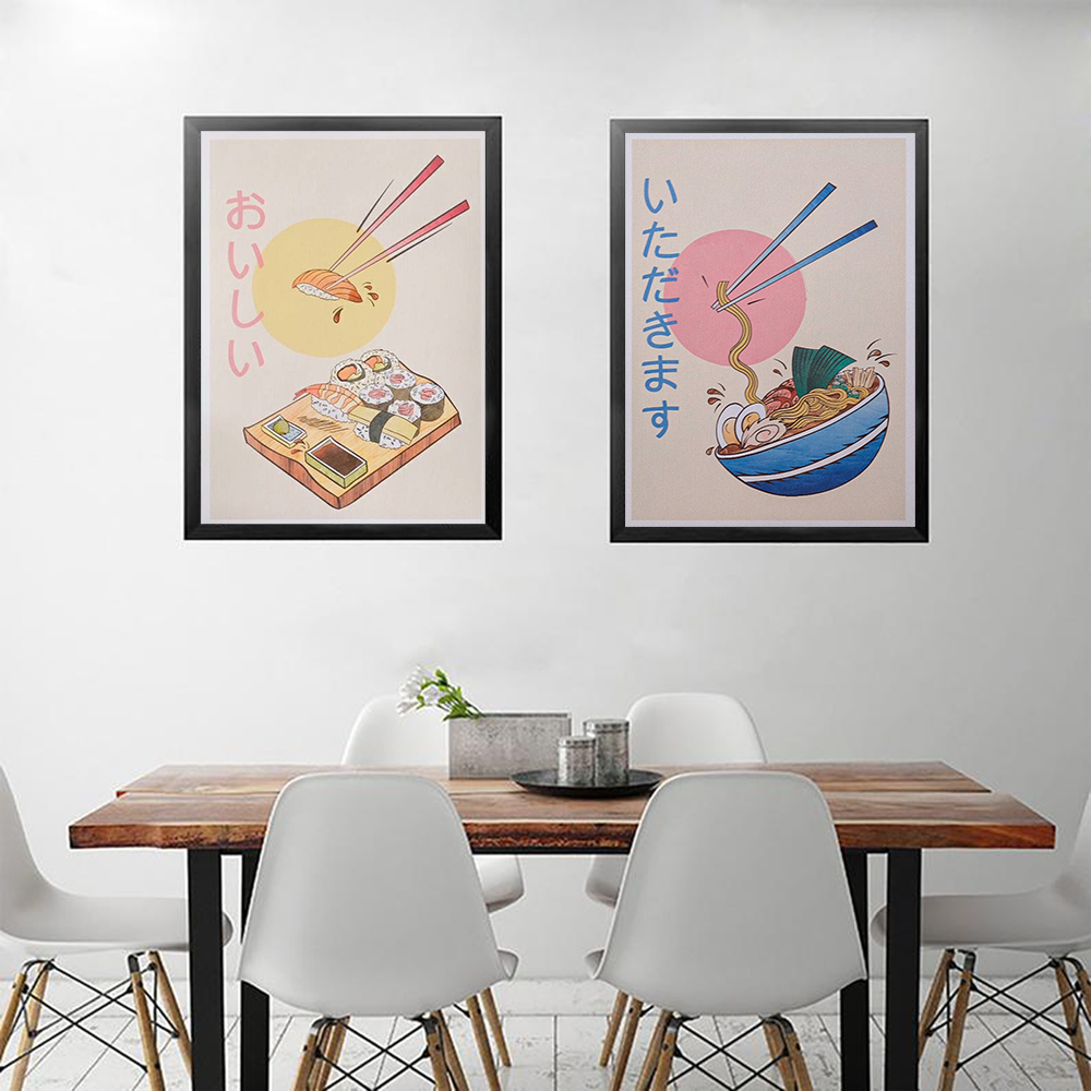 Poster Makanan Dapur Gaya Jepa - Japanese Restaurant Lifestyle ulasan dan harga