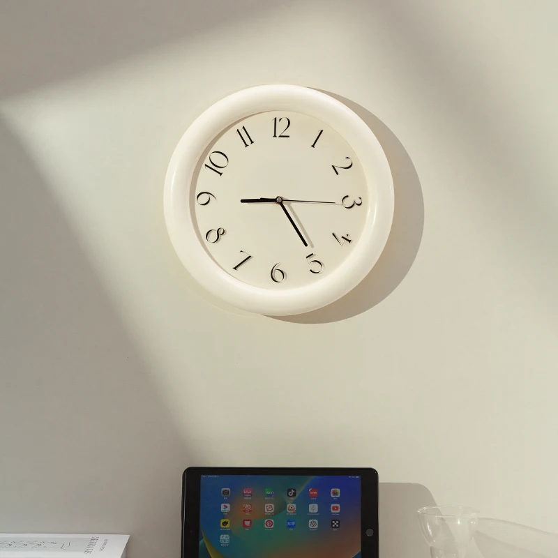 Jam Dinding Bulat Gemuk Gaya R - Japanese Minimalist Lifestyle ulasan dan harga