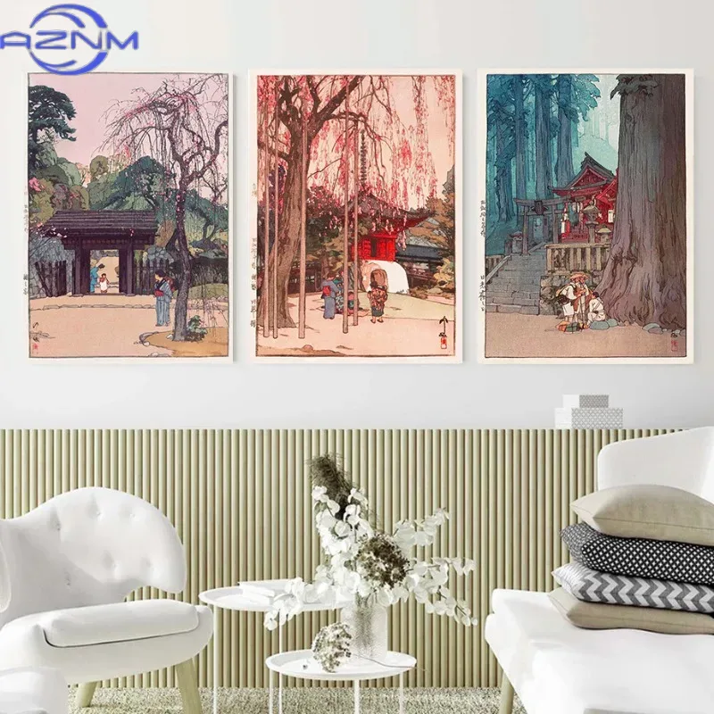 AZNM Poster Tradisional Jepang - Japanese Tokyo Lifestyle ulasan dan harga