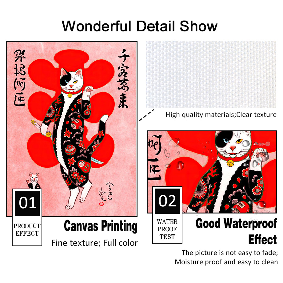 Seni Dinding Kucing Samurai Je - Japanese Lifestyle And Traditions ulasan dan harga