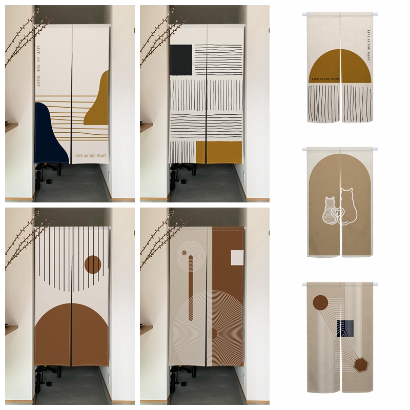 Tirai Pintu Noren Minimalis Mo - Noren Curtain Doorway ulasan dan harga