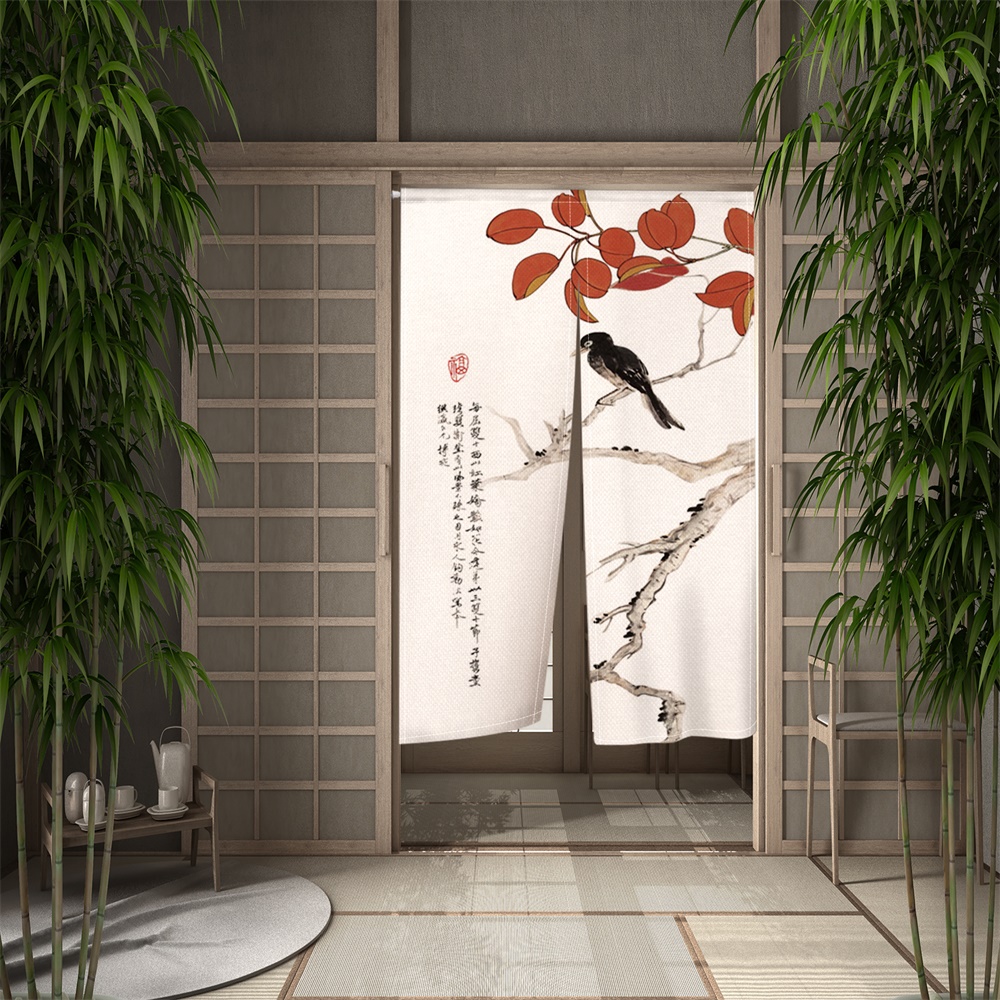 Pintu Noren Jepang lukisan tra - Noren Curtain Doorway ulasan dan harga