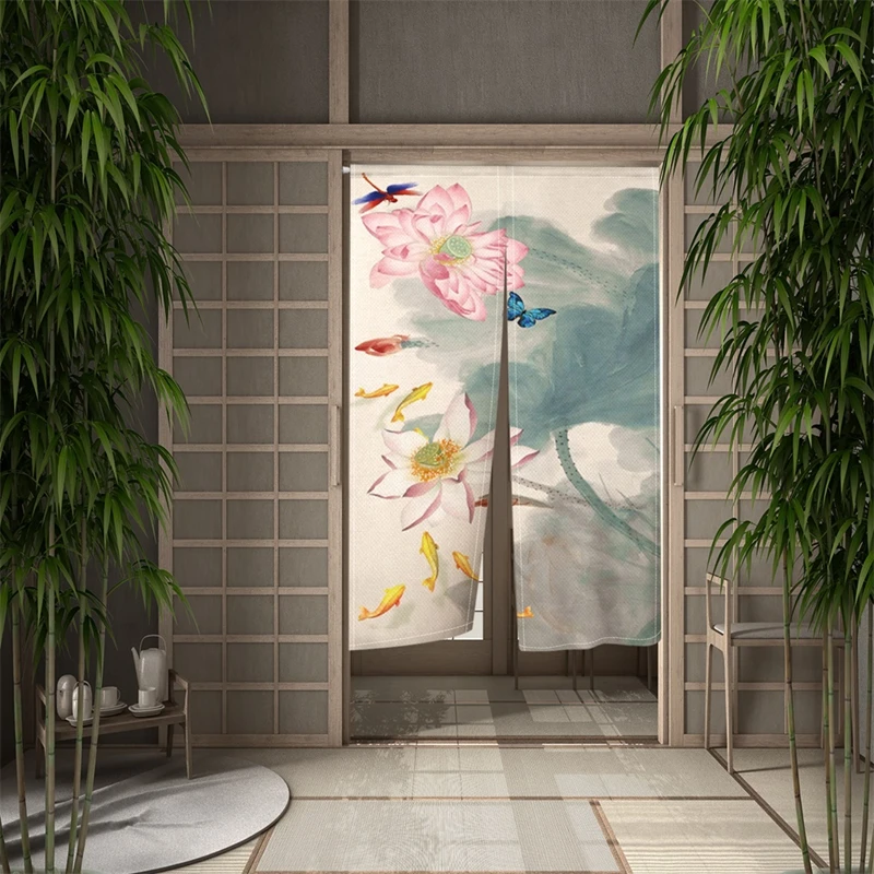 Pintu Noren Jepang Pintu Lukis - Noren Curtain Doorway ulasan dan harga
