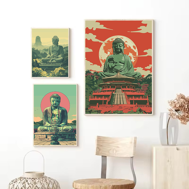 Patung Buddha Gaya Jepang Retr - Japanese Tokyo Lifestyle ulasan dan harga