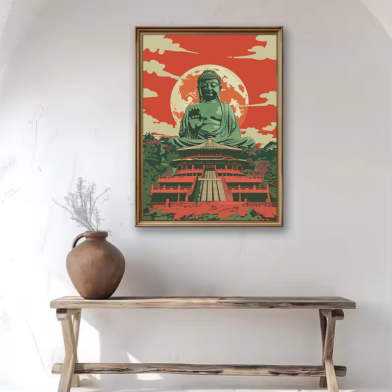 Patung Buddha Gaya Jepang Retr - Japanese Tokyo Lifestyle ulasan dan harga
