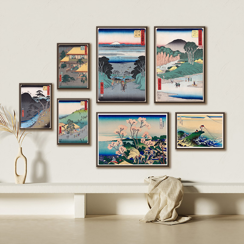 Poster Lukisan Kanvas Seni Din - Japanese Traditional Lifestyle ulasan dan harga