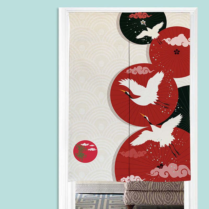 Tirai pintu Noren Cina, tirai  - Noren Curtain Doorway ulasan dan harga