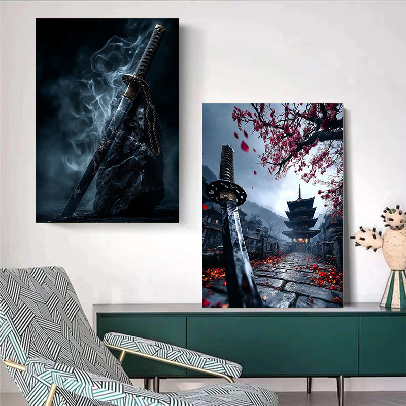 Poster Pedang Jepang Tradision - Japanese Traditional Lifestyle ulasan dan harga